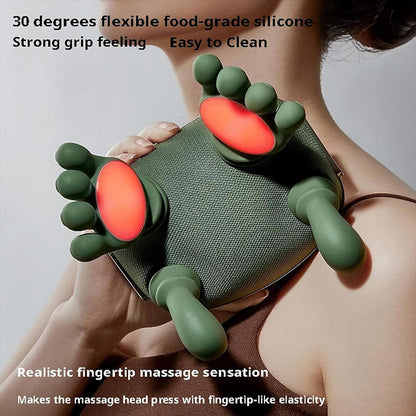 Masajeador Cervical y Espalda 4D Mano Biónica con Calor